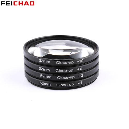 Kit de filtre à objectif Macro + 1 + 2 + 4 + 10,37mm 52mm 58mm 62mm 77mm,pour Canon,Nikon,Sony,téléphone,accessoires d'appareil photo DSLR - Type 72mm