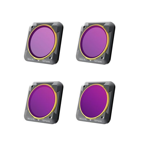 Ensemble De Filtres De Plongée Pour Dji Osmo Action2 Cpl Mcuv,Lentille Rouge,Violet Et Rose,Accessoires Pour Drone Dji Action 2 - Type Ndpl Set-Generique