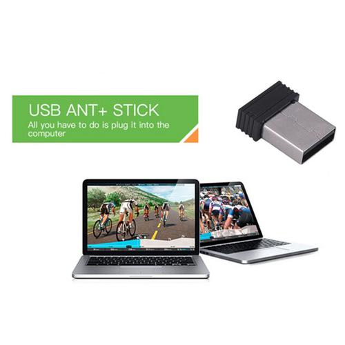 Récepteur de vélo USB ANT +, adaptateur de clé USB Mini ANT + pour Garmin pour Zwift pour Wahoo, léger et pratique à transporter