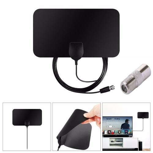 Boîtier d'antenne numérique à Gain élevé pour télévision HD 4K, récepteur ATSC, Mini HDTV, onde de masse, DVB-T2