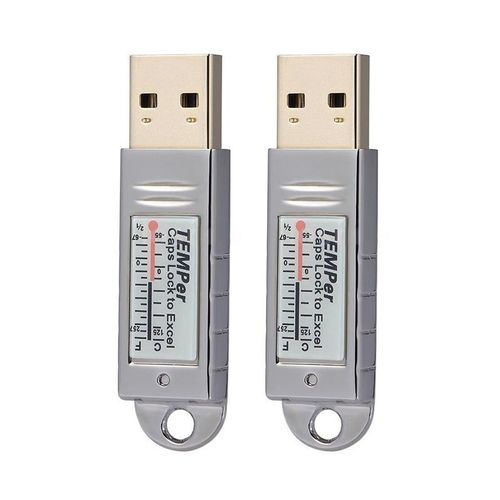 Capteur de température thermomètre USB 2X, enregistreur de données pour Pc Windows Xp Vista/7