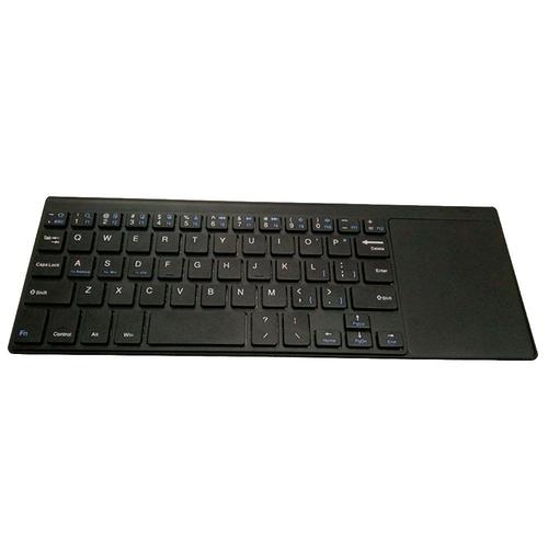 Mini clavier sans fil 2.4 ghz, pavé tactile, 59 touches, anglais