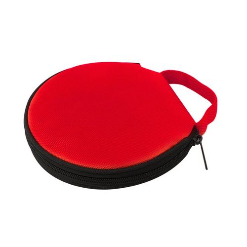 Étui portable pour CD et DVD, sac de rangement pour gril Oxford, support rond avec fermeture éclair pour la maison et la voiture, boîte à CD, capacité de 20
