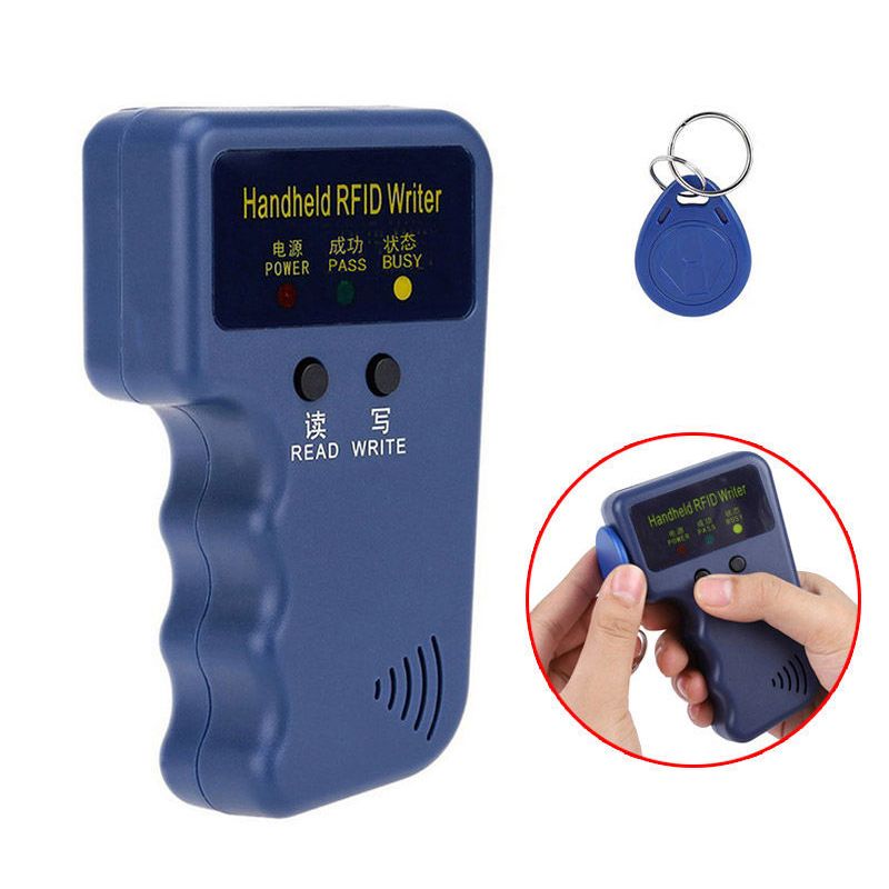 Lecteur de carte duplicateur RFID, 125KHz, programmeur vido...