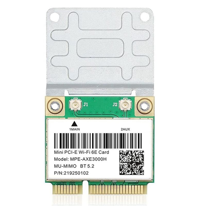 Carte Wifi 6E Mini PCIE AX210, MPE-AXE3000H mb/s, sans fil, ...