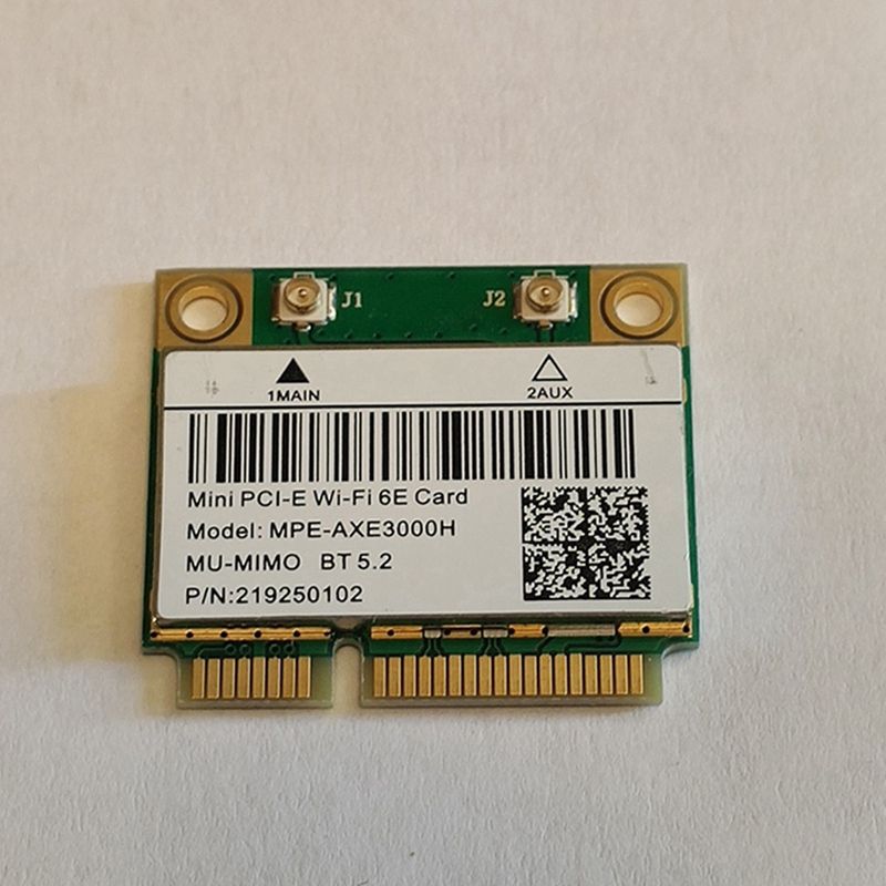 Carte Wifi 6E Mini PCIE AX210, MPE-AXE3000H mb/s, sans fil, ... - 4