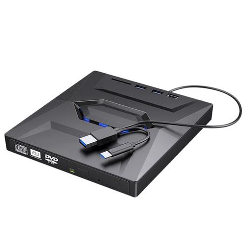 Lecteur Graveur Externe DVD CD DVD USB pour ordinateur portable