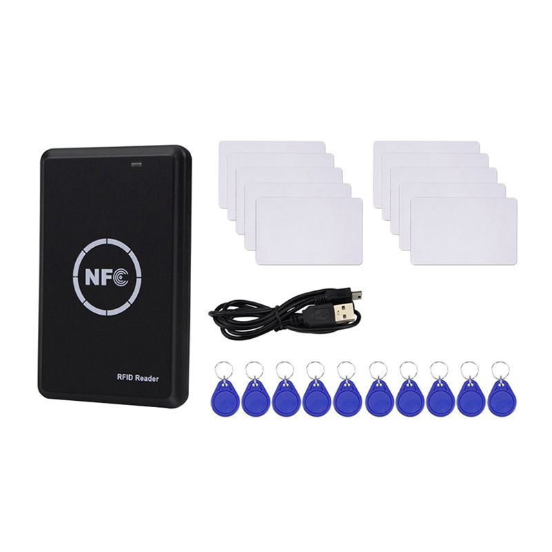 Duplicateur de cartes RFID, lecteur NFC, programmateur de cartes à puce, décodeur de cartes d'accès, cartes Fobs UID inscriptibles T5577