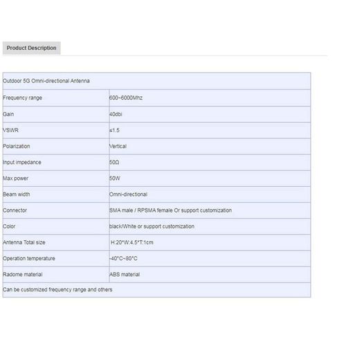 Routeur sans fil pliable Flexible 4X 600-6000Mhz, 2G 3G GSM GPRS 4G 5G, Gain élevé 40 Dbi LTE, amplificateur de Signal antenne WIFI A