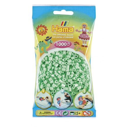 Hama Midi Sachet 1000 Perles Menthe Pastel