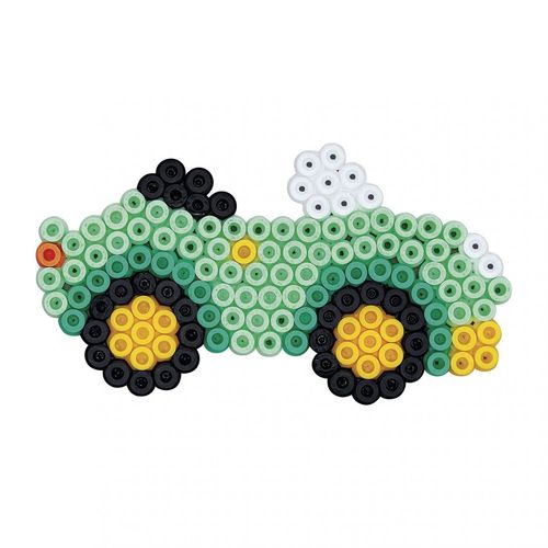 Hama Midi Pot Vert 4000 Perles +3 Plq