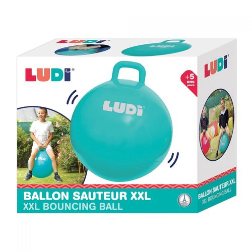 Ludi Ballon Sauteur Xxl Bleu