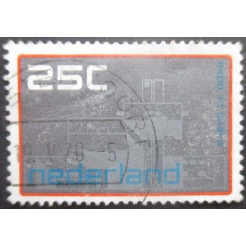 Pays-Bas N°907 Expo D'osaka Oblitéré