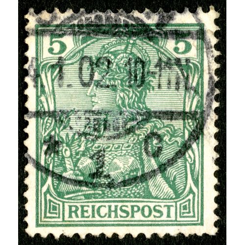 Timbre Oblitéré Reichspost 5