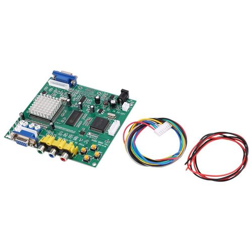carte de conversion vidéo pour jeux d'arcade, écran LCD, sortie VGA, GBS8200 CGA/EGA/YUV, GBS-8200