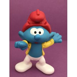 Figurine 4b Schtroumpf Pompier - Série Les Schtroumpfs (Mac Donalds 2018)