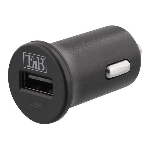 T'nb - Adaptateur D'alimentation Pour Voiture - With Micro-Usb Cable - 6 Watt - 1.2 A (Usb) - Noir
