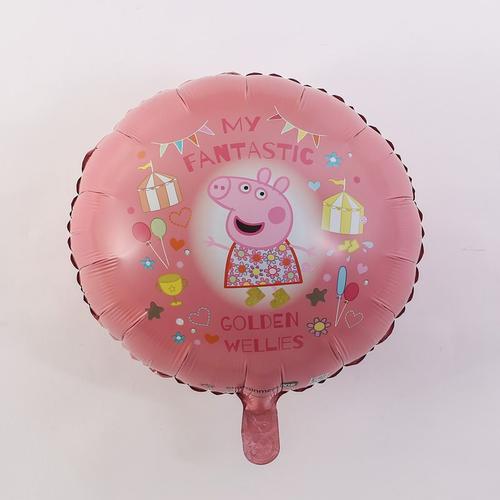 Balloons de fete,D'aluminium Ballons,Ballon Anniversaire Decoration de Fete Anniversaire-cochon de lampadaire