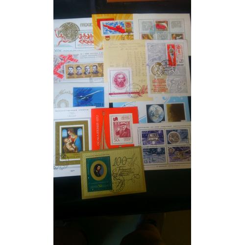 Timbres Russie Blocs Et Feuillets