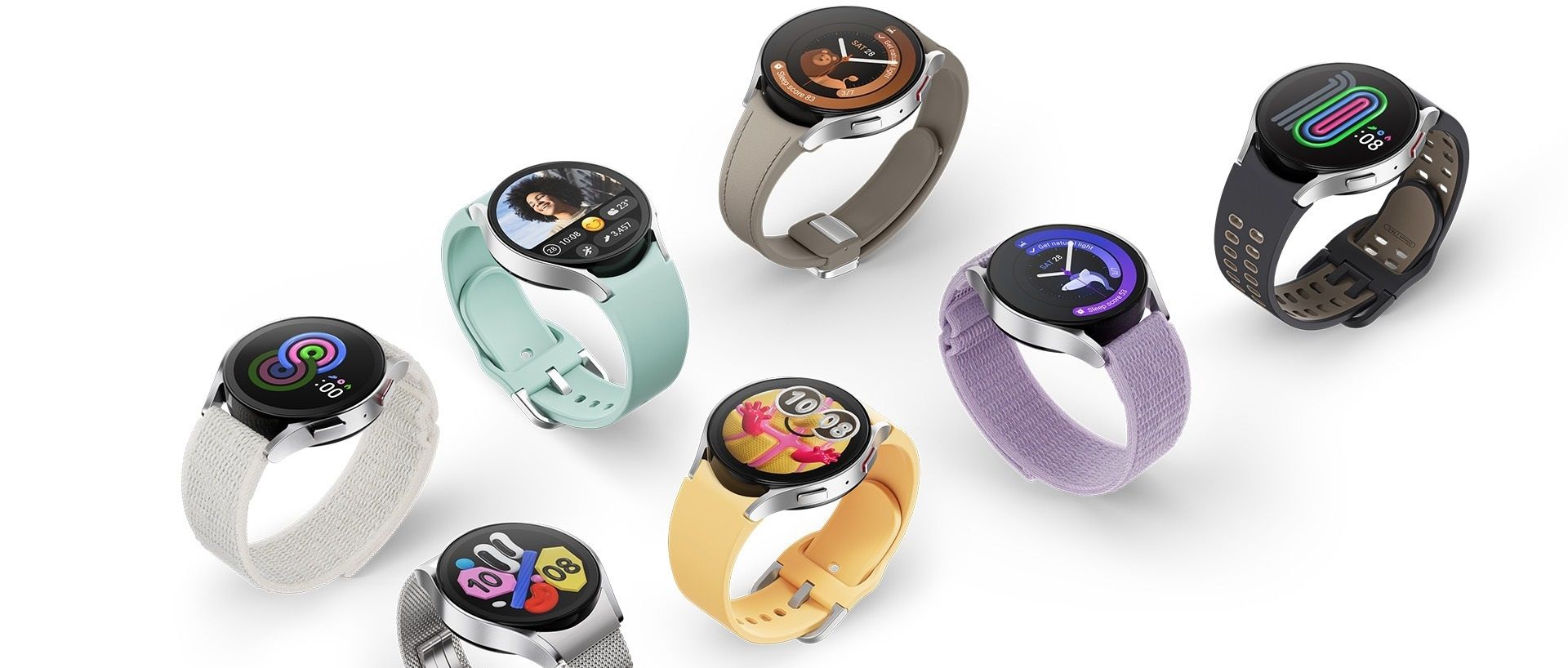 Samsung Galaxy Watch6 44mm 4G Argent image 1 | Rakuten