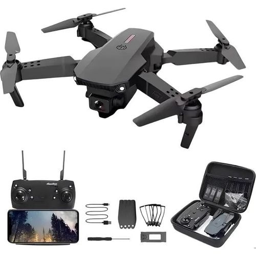 Drone E88 4k Avec Caméra Grand Angle Hd-Autre