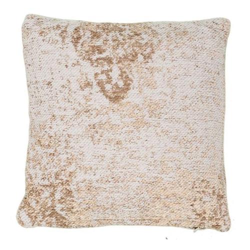 Paris Prix - Coussin Déco "Nostalgia" 45x45cm Sable