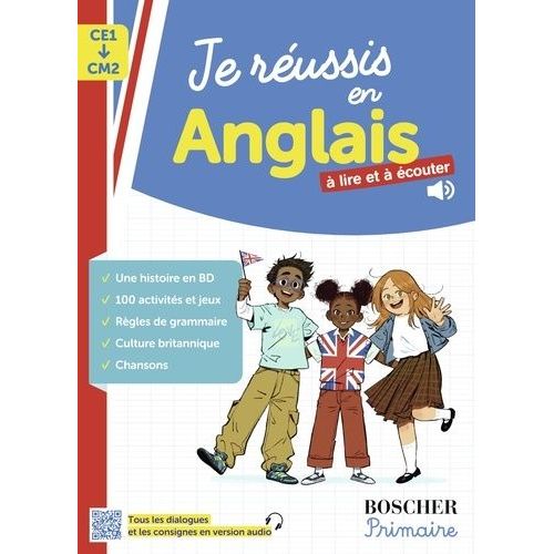 Je Réussis En Anglais Ce1-Cm2 - A Lire Et À Écouter