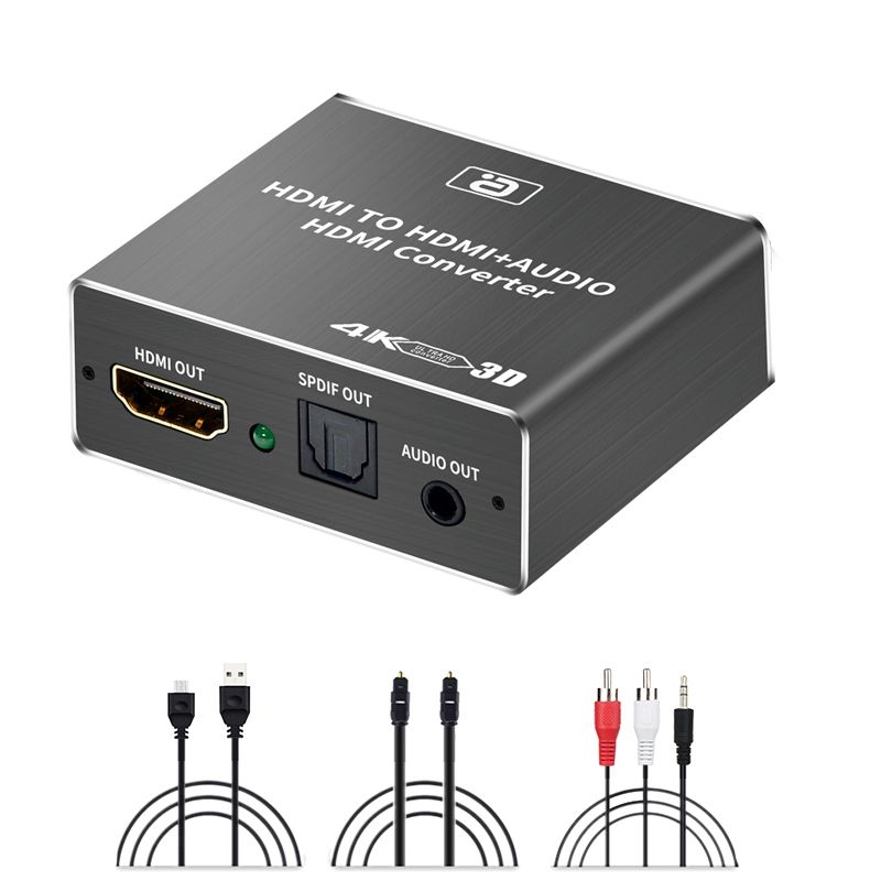 Extracteur Audio HDMI HDCP CEC + TOSLINK SPDIF optique + con...