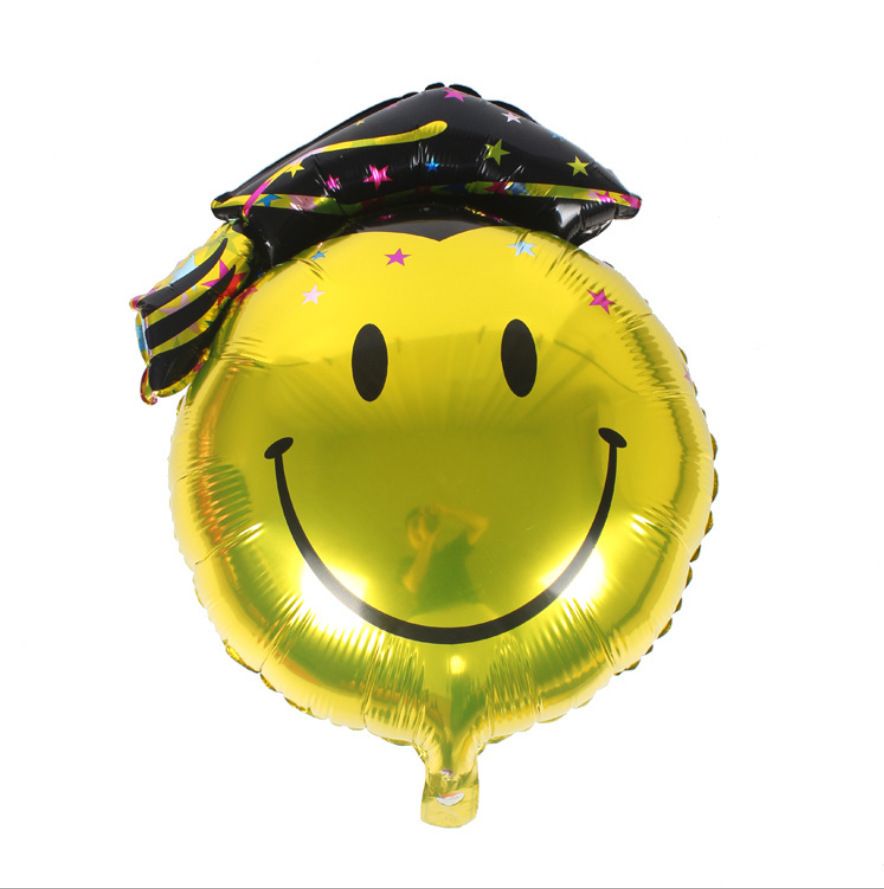 Balloons de fete,D'aluminium Ballons,Ballon Anniversaire Decoration de Fete Anniversaire-docteur, chapeau noir