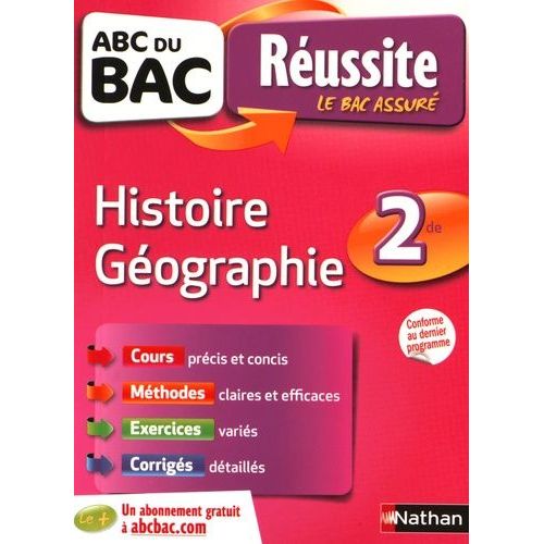 Histoire-Géographie 2de