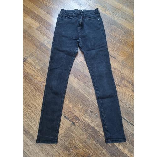 Pantalon En Jean Skinny Noir Pimkie Taille 40 L