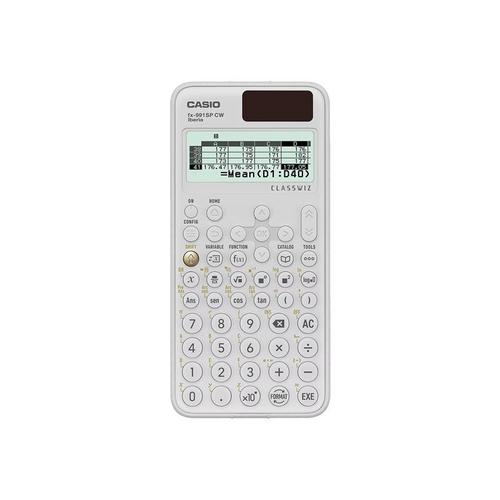 Casio ClassWiz fx-991SP CW Iberia - Calculatrice scientifique - 10 chiffres + 2 exposants - pile