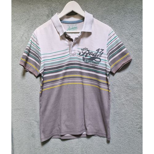 Polo Gris Et Blanc Gémo Taille M