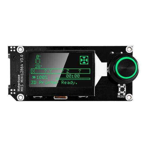 Mini 12864 V3, carte SD, écran LCD intelligent, pièces d'imprimante 3D, pour MKS Robin Nano V2/3 Genl Mini 12864