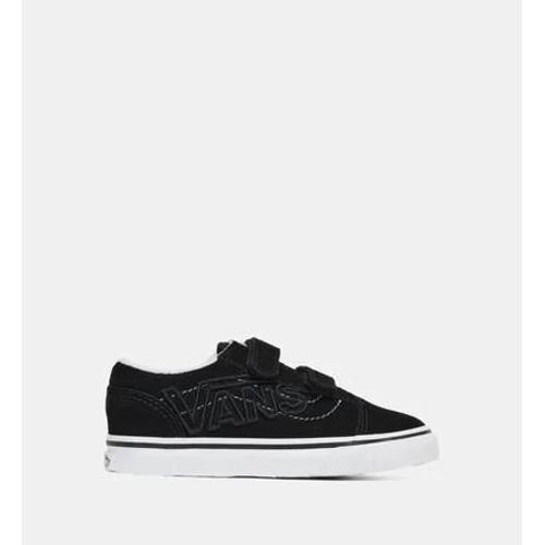 Vans Baskets Basses Old Skool V Suède Mixtes Noir