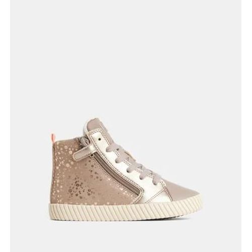 Chaussures Geox Baskets Montantes Mirroless Beige