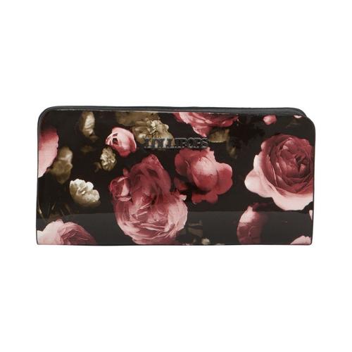 Lollipops Portefeuille Femme Verfleurs Noir Motifs Fleurs