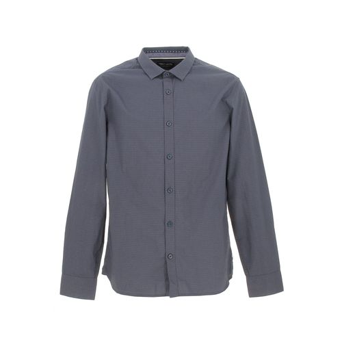Chemise Manches Longues Teddy Smith Carton Ml Bleu Moyen