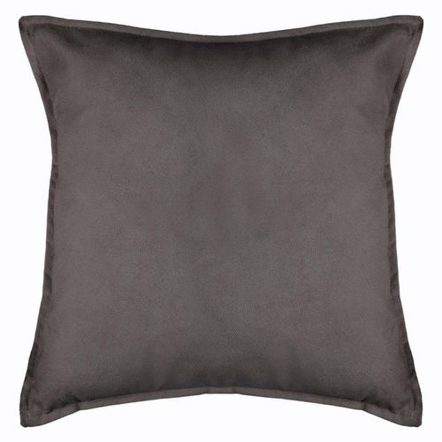 Coussin Déco Déhoussable "Lilou" 55x55cm Gris