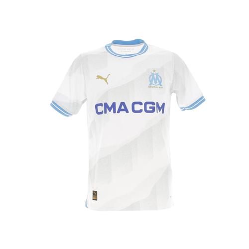 Maillot de football Puma Om home jsy rep Blanc Rakuten