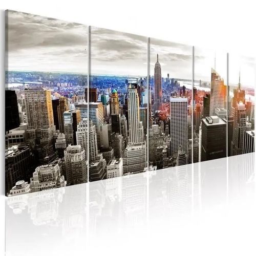 Tableau - New York: Grey Tower Blocks DECLINA 225x90