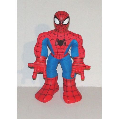 Peluche Spiderman Marvel Poupée Tissus Main Et Pieds Rigides - Spider- Man Hasbro 2006
