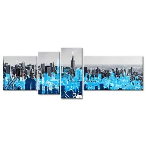 Tableau Déco Impression NYC Graphisme - Urbain - 160x60 cm