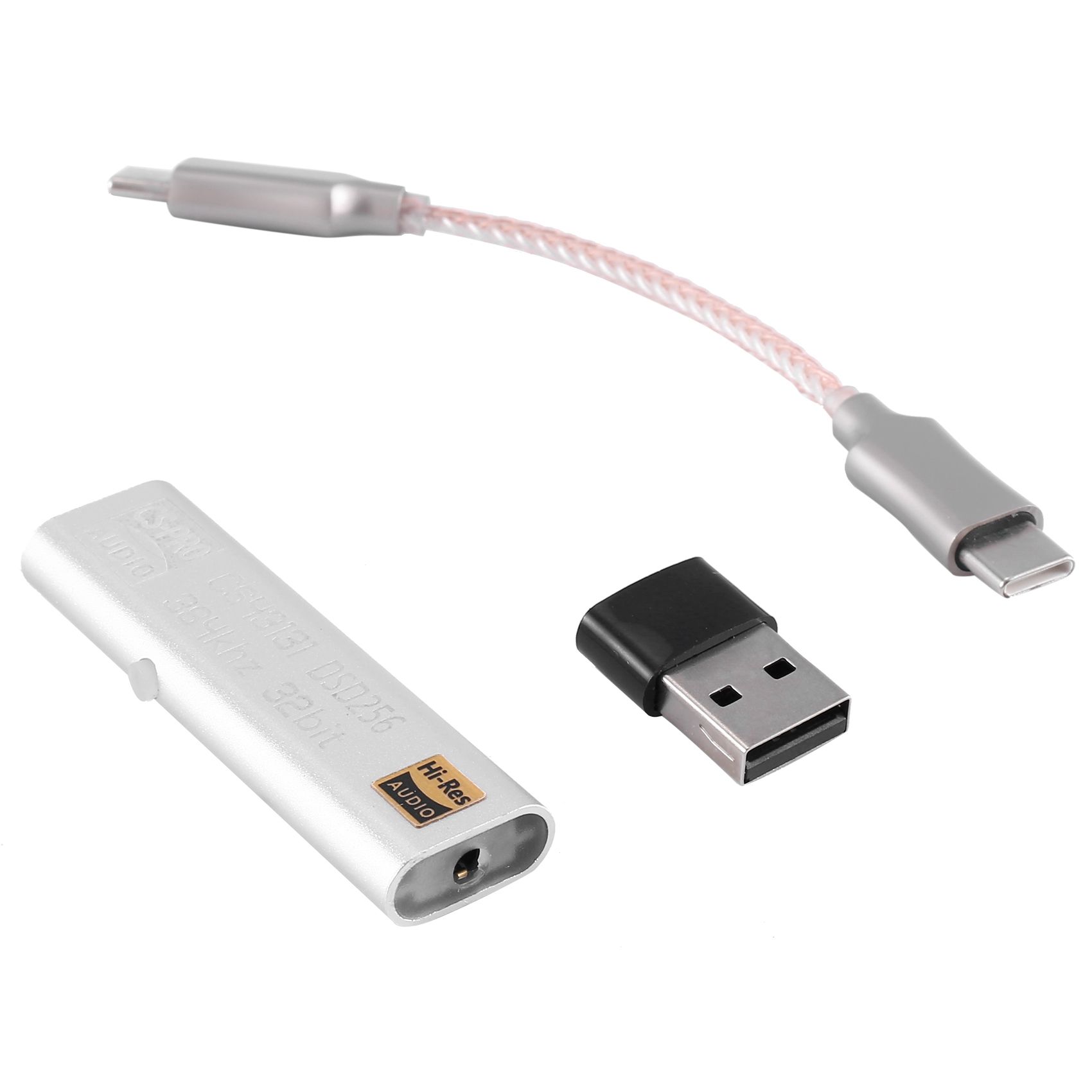 Amplificateur de casque de TYPE C  3.5MM DSD256 pour Androi... - 2