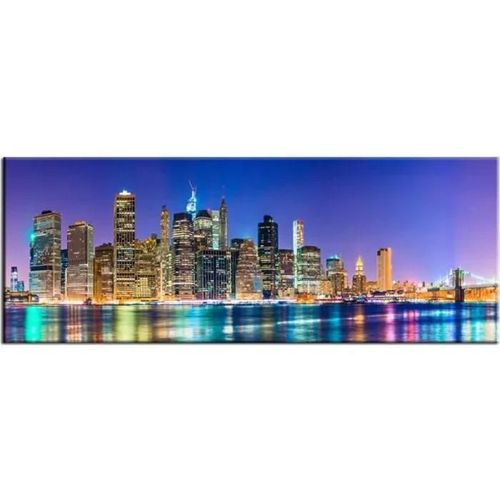 Tableau décoratif New York City 80x30 cm