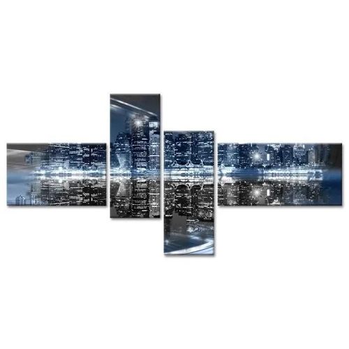 Tableau Déco Design Panorama New York - 130x65 cm