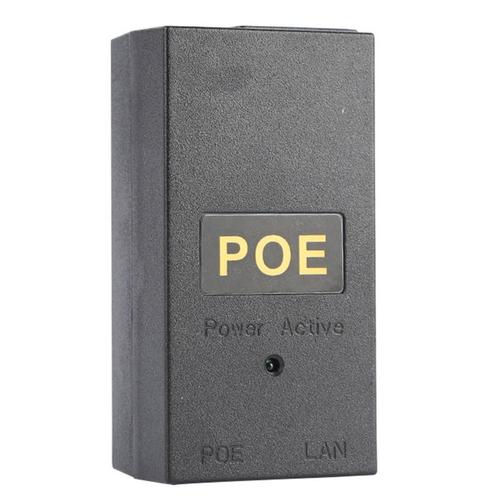 Adaptateur d'alimentation Poe, alimentation CCTV, injecteur Ethernet pour caméra IP