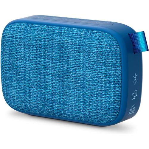 Enceinte portable sans fil Bluetooth Energy Sistem Fabric Box 1+ Pocket Bleu