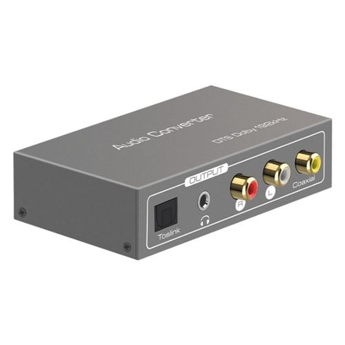 convertisseur Audio DAC 192Khz, Coaxial optique, Compatible HDMI, ARC à Coaxial, adaptateur Jack 3.5Mm