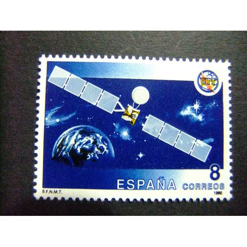 35 Espagne 1990 / Itu Télécommunications / Edifil 3060 Mnh Yvert 2674 Mnh